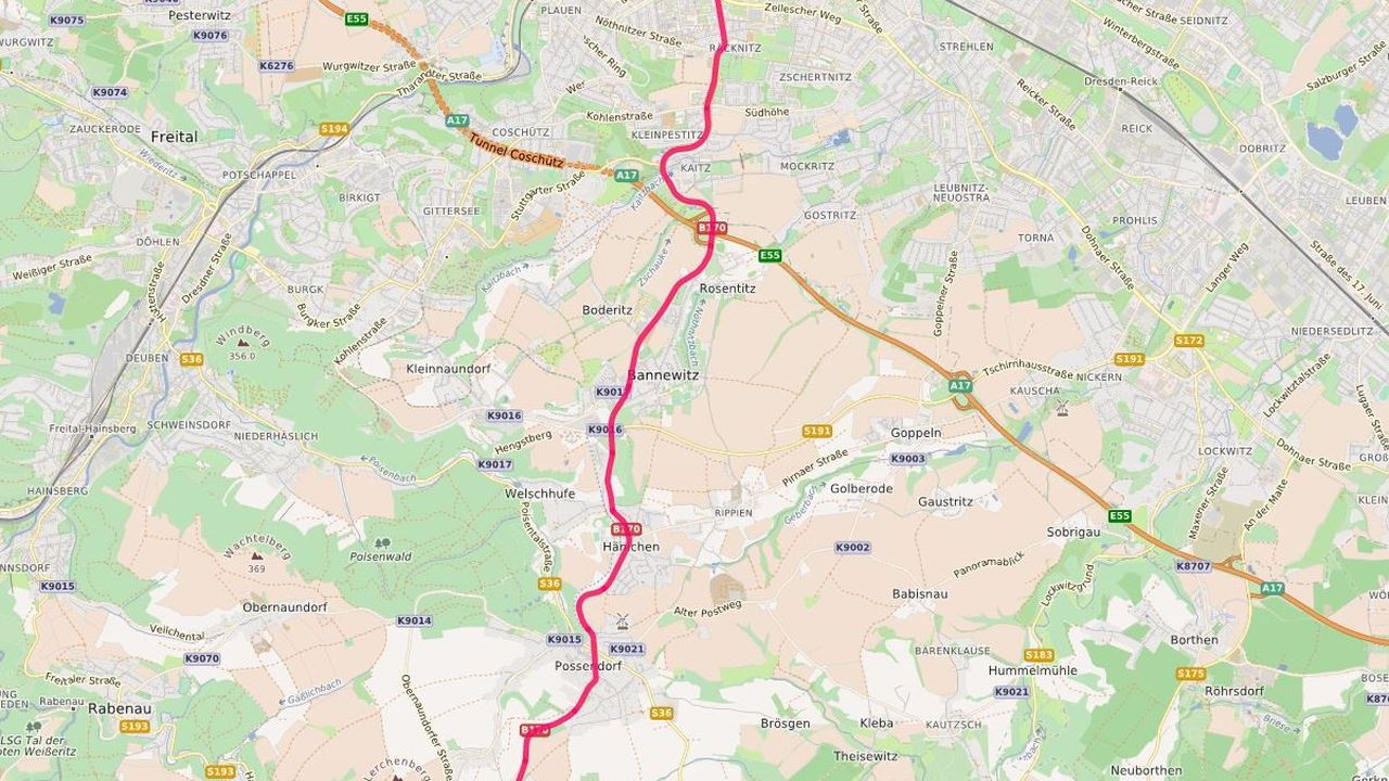 30 Minuten Fahrtzeit bis nach Dresden 30 Minuten Fahrtzeit bis nach Dresden